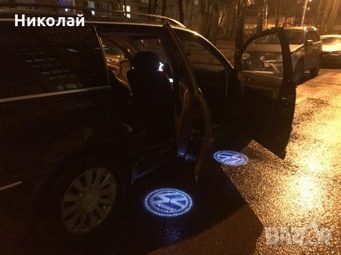 LED светлини за врата с лого на VW и за Audi модели до 2020, снимка 9 - Аксесоари и консумативи - 28316180