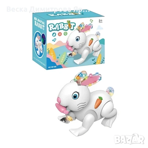Светещо подскачащо зайче, снимка 3 - Други - 51172189