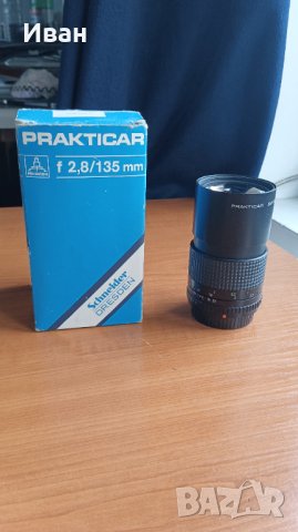 Продавам обектив Praktica F 2.8/135 mm, снимка 1 - Обективи и филтри - 43375983