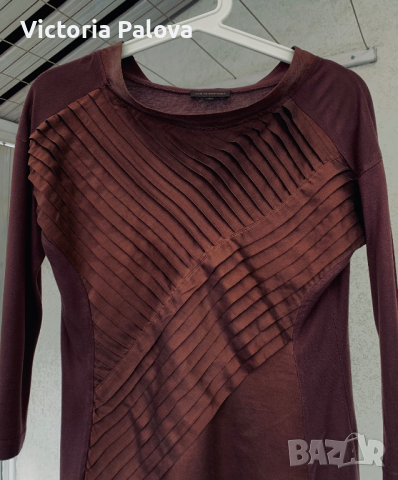 Луксозна дизайнерска блуза ADOLFO DOMINGUEZ, снимка 2 - Блузи с дълъг ръкав и пуловери - 44858176