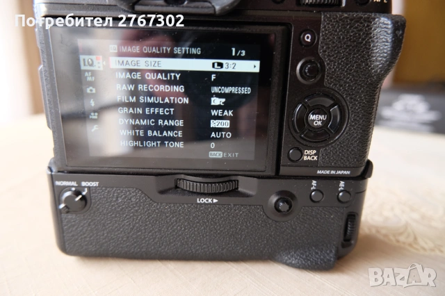 Fujifilm X-t2 with Power hand Grip, снимка 7 - Фотоапарати - 53416507