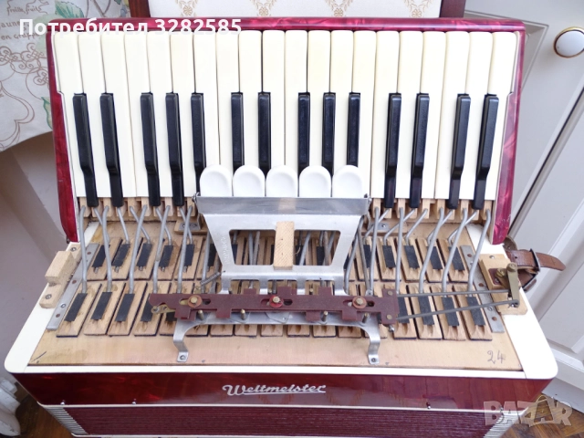 Акордеон Велтмайстер 80 баса, снимка 16 - Акордеони - 52802958