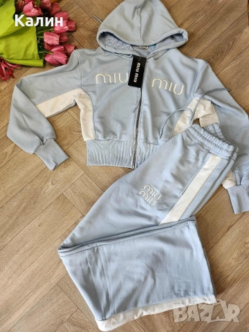 Дамски комплекти Miu Miu - няколко цвята - 76,28 лв., снимка 3 - Спортни екипи - 52955324