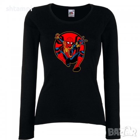 Дамска тениска Spiderman 009 Игра,Изненада,Подарък,Празник,Повод, снимка 2 - Тениски - 37282221
