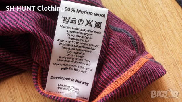 ULVANG 100% Merino Wool Thermo Kids размер 10 г / 140 см детска термо блуза 100% Мерино Вълна - 410, снимка 12 - Детски Блузи и туники - 43134765
