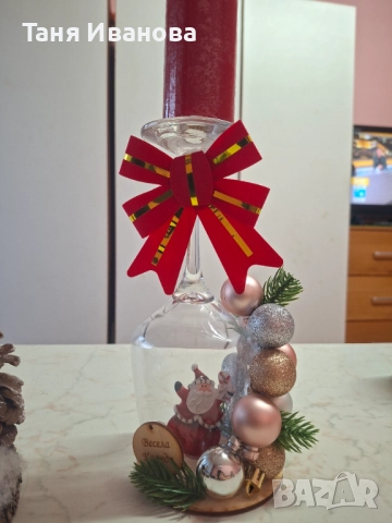 Коледен Свещтник, снимка 2 - Коледни подаръци - 52731258