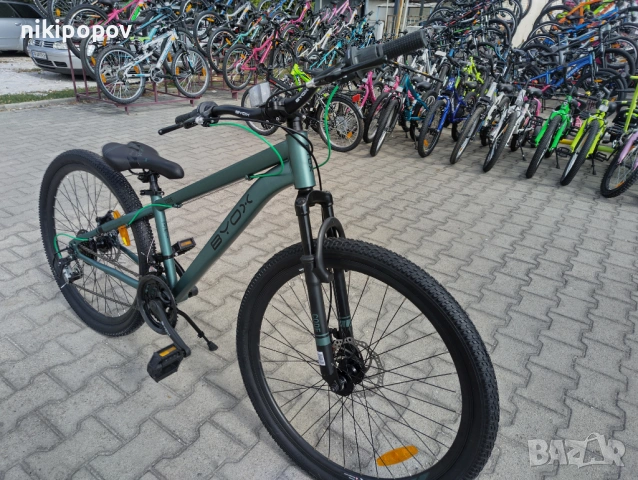 BYOX Велосипед 26" CODE зелен, снимка 4 - Велосипеди - 53561642