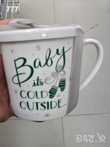 коледни чаши с лъжички 