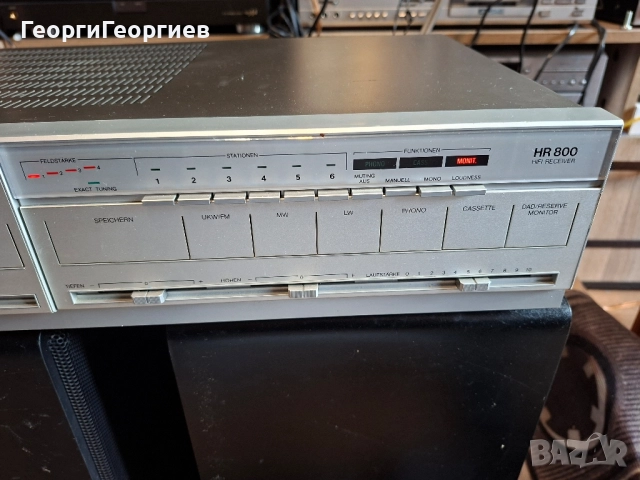 TELEFUNKEN HR 800, снимка 4 - Ресийвъри, усилватели, смесителни пултове - 51971969