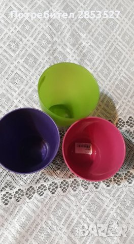 Комплект цветни чаши, снимка 3 - Чаши - 36868518