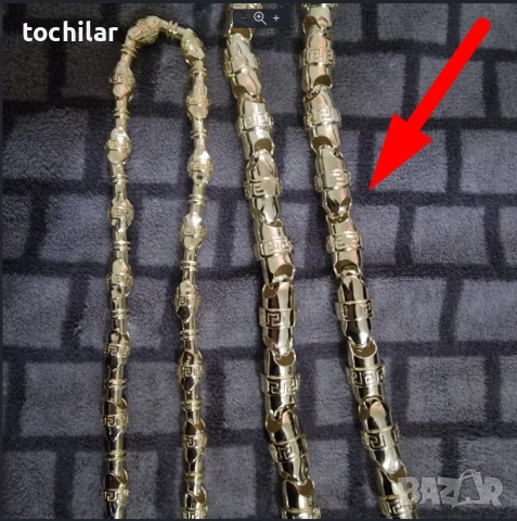 Масивен  14 к/ланец 160 гр, снимка 2 - Колиета, медальони, синджири - 51969960
