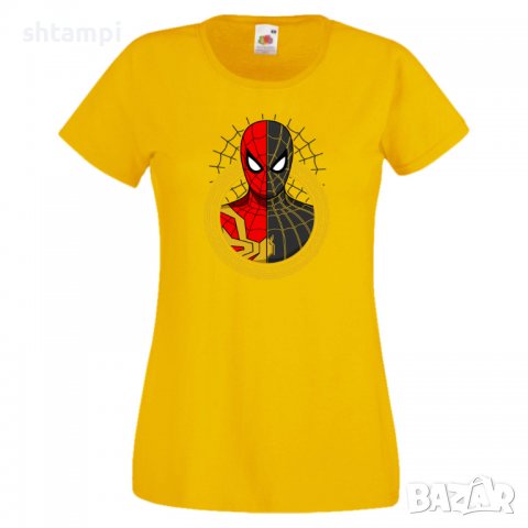 Дамска тениска Spiderman 008 Игра,Изненада,Подарък,Празник,Повод, снимка 12 - Тениски - 37280822