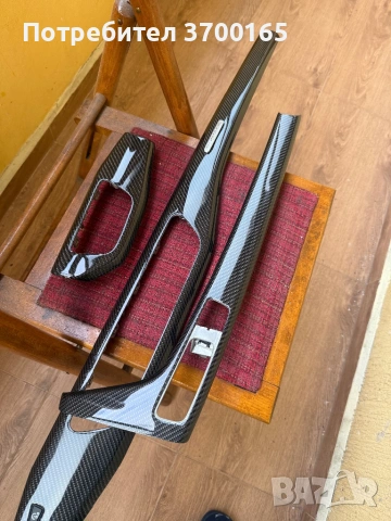 *Carbon* Интериорни лайсни за Audi A4/S4/RS4 A5/S5/RS5, снимка 2 - Части - 53266454