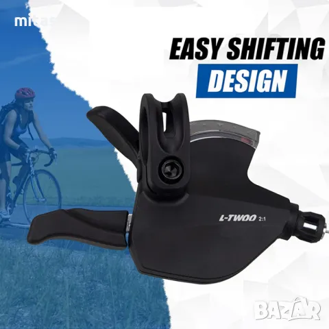 Палцови команди за велосипед, Скорости SOLDIER 3x7 / 3x8 / 3x9 Комплект, снимка 7 - Части за велосипеди - 49105541