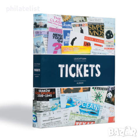 Албум за билети , етикети и банкноти - Tickets Album - Leuchtturm