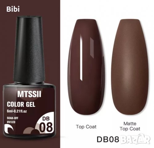 Нови гел лакове без лепкав слой на случаен принцип, снимка 2 - Продукти за маникюр - 38686331