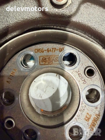 dm5g6477dc демпферен маховик от Ford Focus 1.0T EcoBoost, двигател M1DD, 6 ск., 125 кс., 2019 г., 14, снимка 4 - Части - 53483225