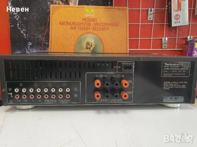 Усилвател TECHNICS SU-V550, снимка 2 - Ресийвъри, усилватели, смесителни пултове - 51286154