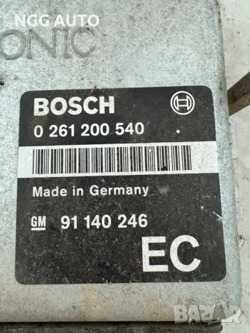 Компютър Двигател BOSCH 0 261 200 540, 91 140 246, EC, 91140246, 0261200540, 2.0 C20NE, снимка 5 - Части - 48727182