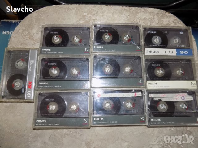 Аудио касети Philips SF Ferro 90/45/ 10 броя, снимка 14 - Аудио касети - 39040629