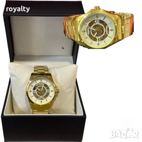 Луксозен автоматичен мъжки часовник LEIYI