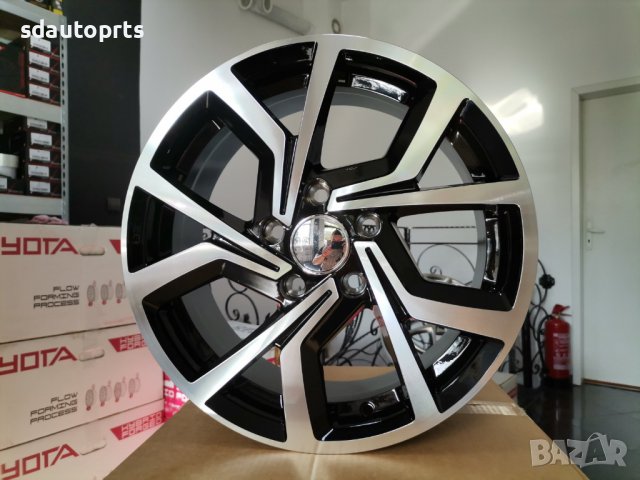 16" Джанти Голф Пасат VW 5X112 Golf Passat Tiguan Sharan Touran GTR R, снимка 2 - Гуми и джанти - 36923965