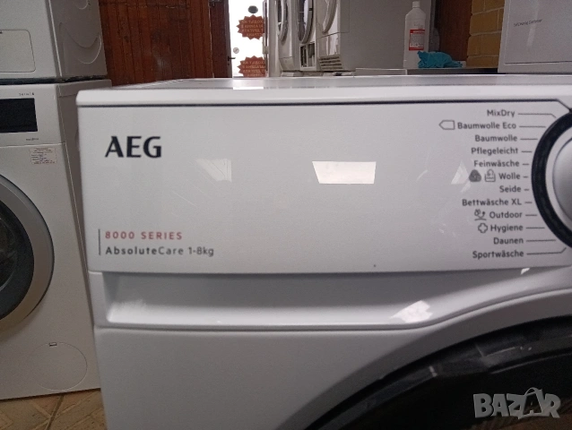 Като нова сушилня с термопомпа последен модел Аег Aeg Series 8000 A+++ 8кг 2 години гаранция!, снимка 9 - Сушилни - 53398578