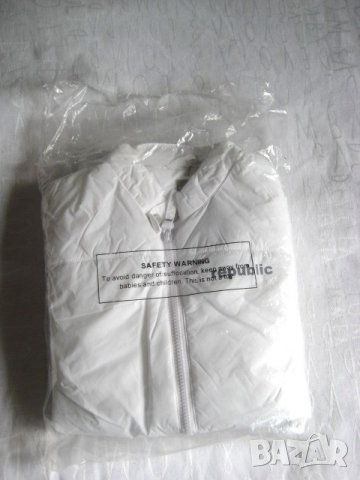 Бяло яке за сезона  S размер, снимка 2 - Якета - 28588777