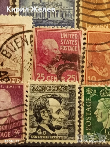 Стари пощенски марки от цял свят смесени КРАЛЕ,ПРЕЗИДЕНТИ за КОЛЕКЦИЯ ДЕКОРАЦИЯ 52034, снимка 10 - Филателия - 53208591