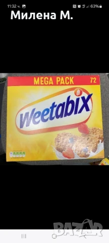 Weetabix 72бр., снимка 1