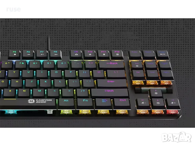 НОВА! Професионална Клавиатура за геймъри Cometstrike TKL GK-50, снимка 3 - Клавиатури и мишки - 50318452