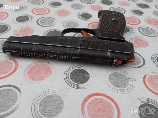 Стар немски метален кабзен пистолет, снимка 6 - Други ценни предмети - 38988319