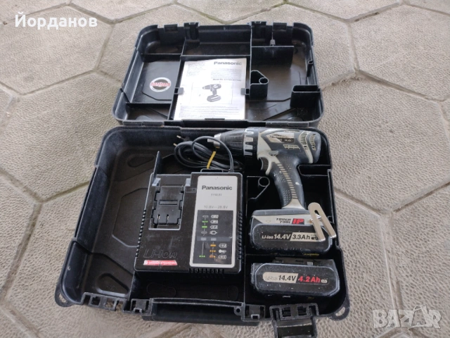 Panasonic EY7441 - Акумулаторен винтоверт 14,4V комплект, снимка 7 - Винтоверти - 49958739