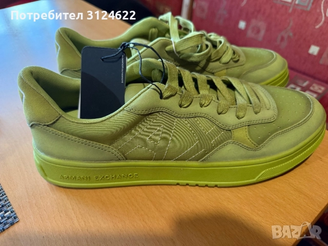 Продавам чисто нови маратонки Armani Exchange , снимка 3 - Спортни обувки - 52926180