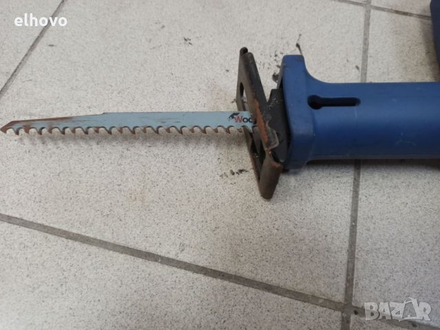 Електрически трион King Craft KMS 600 E -син, снимка 6 - Градинска техника - 32469293