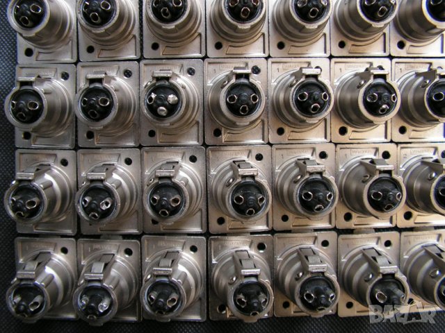 Оригинални Cannon XLR конектори от 70-те, сервизно възстановени, снимка 4 - Други - 43944676