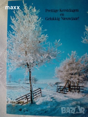 Картичка зима Presttige Kerstdagen en Gelukkig Nieuwajaar 22, снимка 1 - Други - 28506387