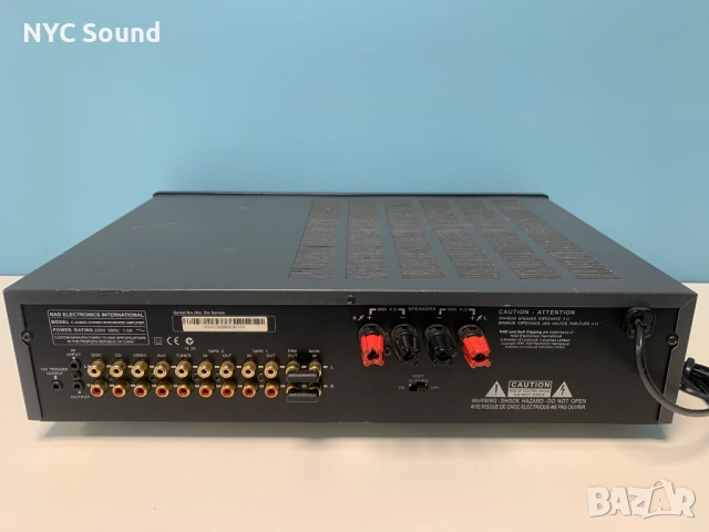 NAD C 320BEE интегриран усилвател, снимка 2 - Ресийвъри, усилватели, смесителни пултове - 52296762