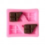 Силиконов молд шоколадово блокче плочка шоколад , снимка 1