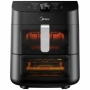 Air Fryer / Фритюрник с горещ въздух Midea MAD1100DADK – 11 литра, 2 отделни зони и 10 програми, снимка 7