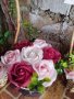 Сапунени рози от пластичен сапун , снимка 5