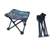 Преносима сгъваема табуретка за къмпинг, туризъм, риболов, плаж, снимка 2