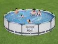 BESTWAY Фамилен басейн с метална рамка STEEL PRO MAX 366x76 см, снимка 1