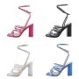 Дамски сандали на висок ток, 4цвята , снимка 1