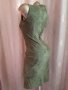 Drove de copies S/ M Тревисто зелена рокля с капси , снимка 5