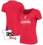Дамска Футболна тениска на Ливърпул!Дамска фен тениска на LIVERPOOL, снимка 1 - Фен артикули - 32857921