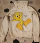 Дамска зимна блуза тип широко поло  с Tweety, снимка 1