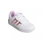 НАМАЛЕНИЕ!!!Детски спортни обувки ADIDAS HOOPS Бяло №35, снимка 4