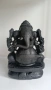 Ганеша , статуетка от Индия, естествен камък, гранит , ръчна изработка. , снимка 1