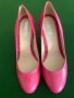 Дамски обувки естествена кожа розови, снимка 4